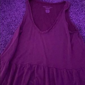 Pink Soft Peplum Tank